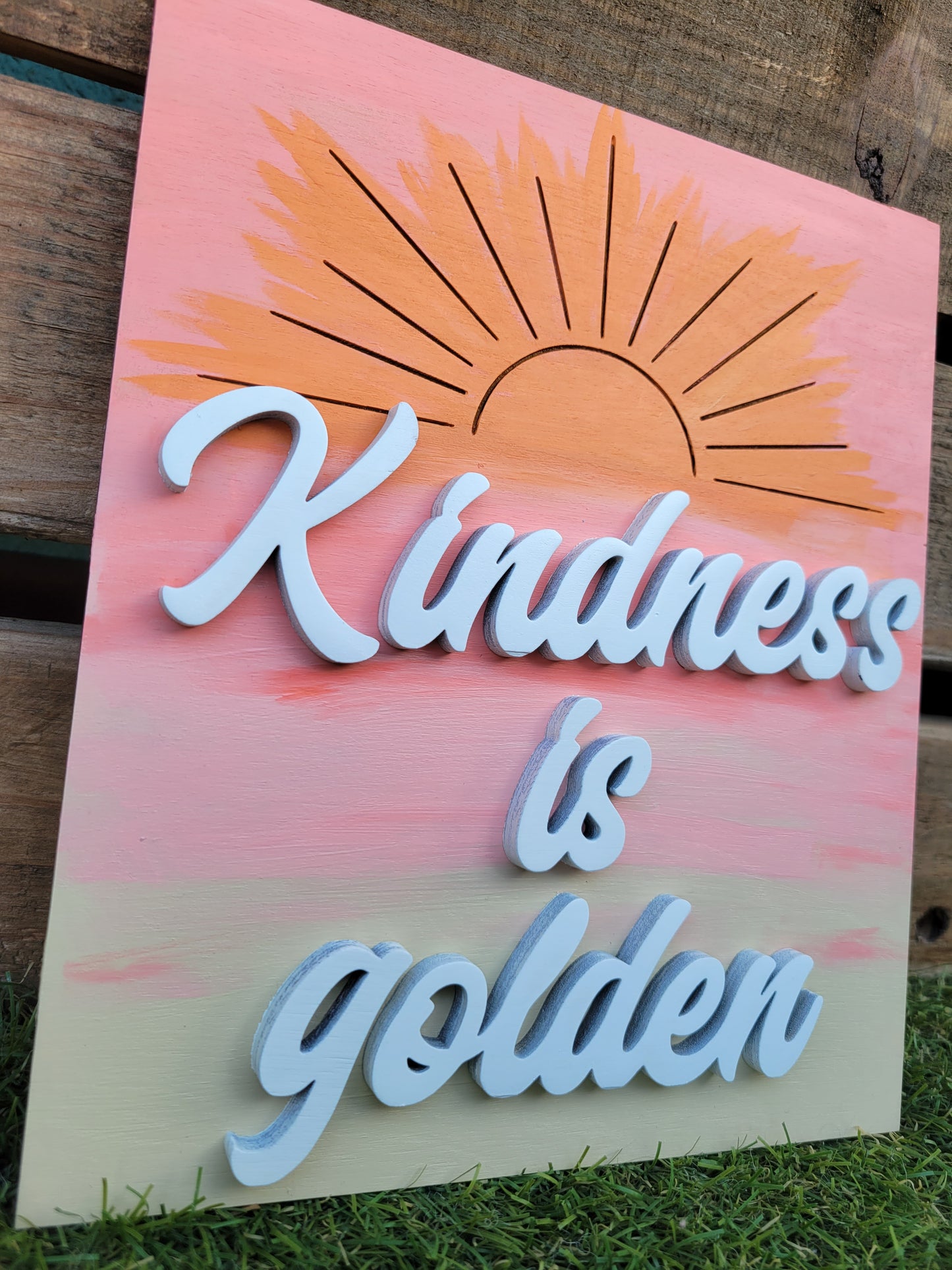 Kindness is Golden Sign