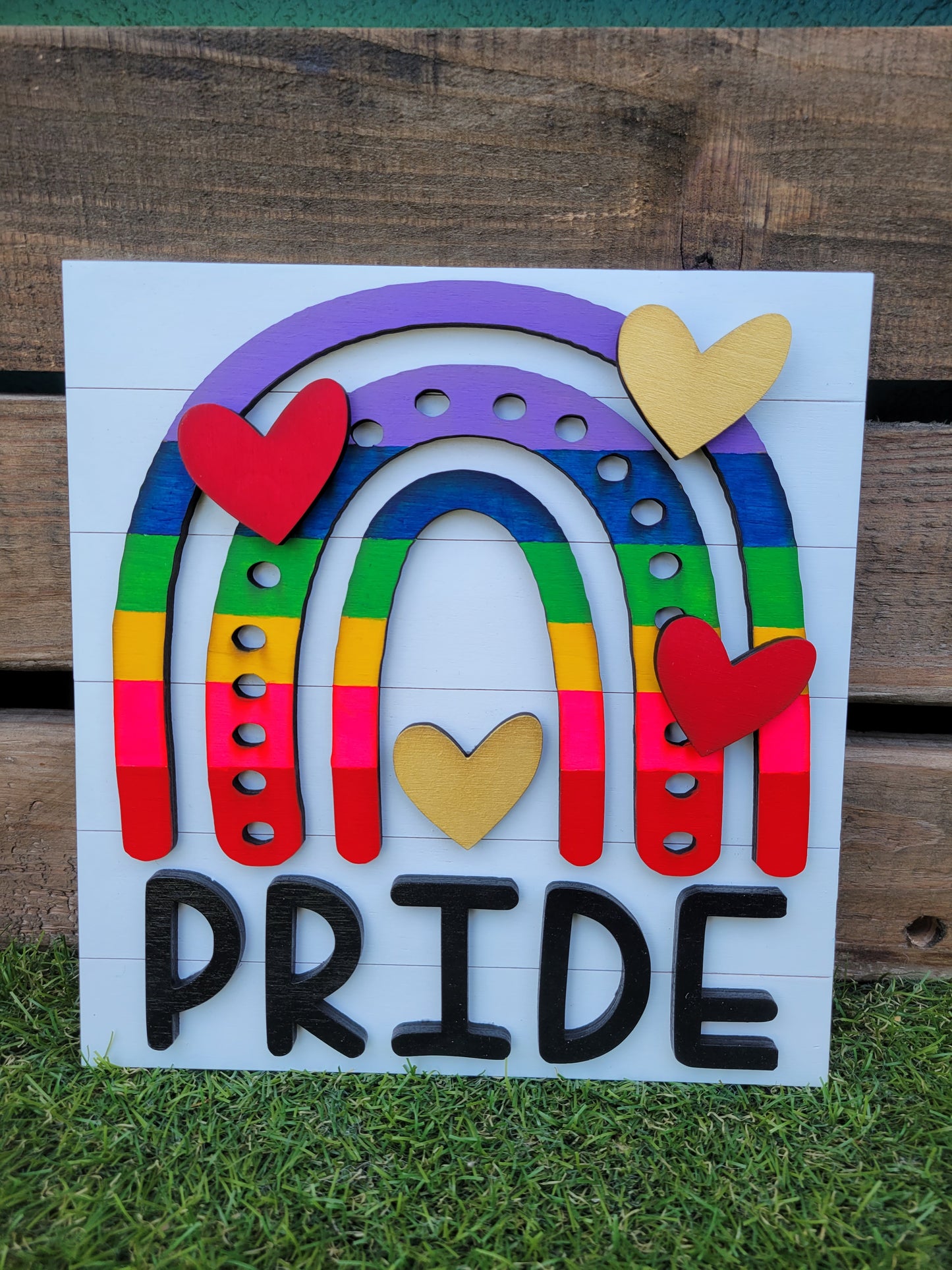 Pride Rainbow Sign