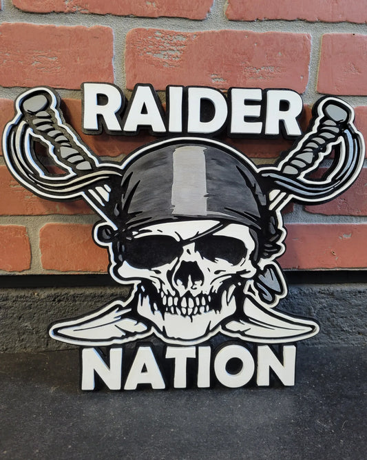 Raiders Nation Sign